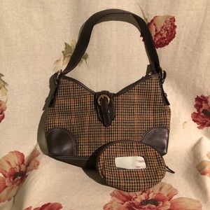 Croft and Barrow Cross Hatched Purse